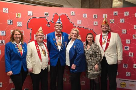 Eugenesen-Abordnung beim Tollitätengipfel